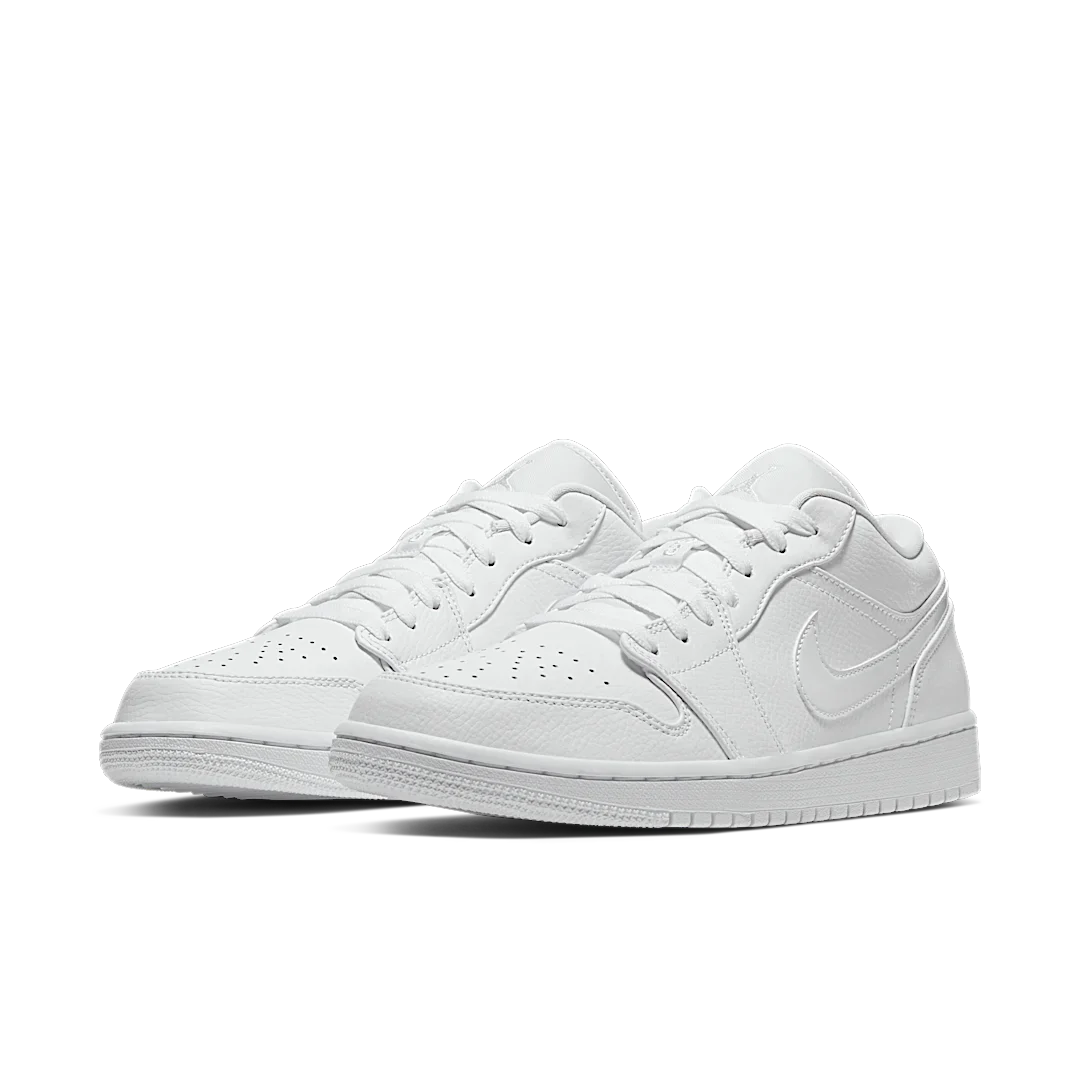 Air Jordan 1 Low Triple White Fog Grey