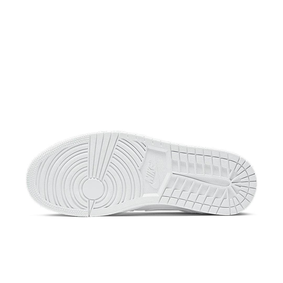 Air Jordan 1 Low Triple White Fog Grey