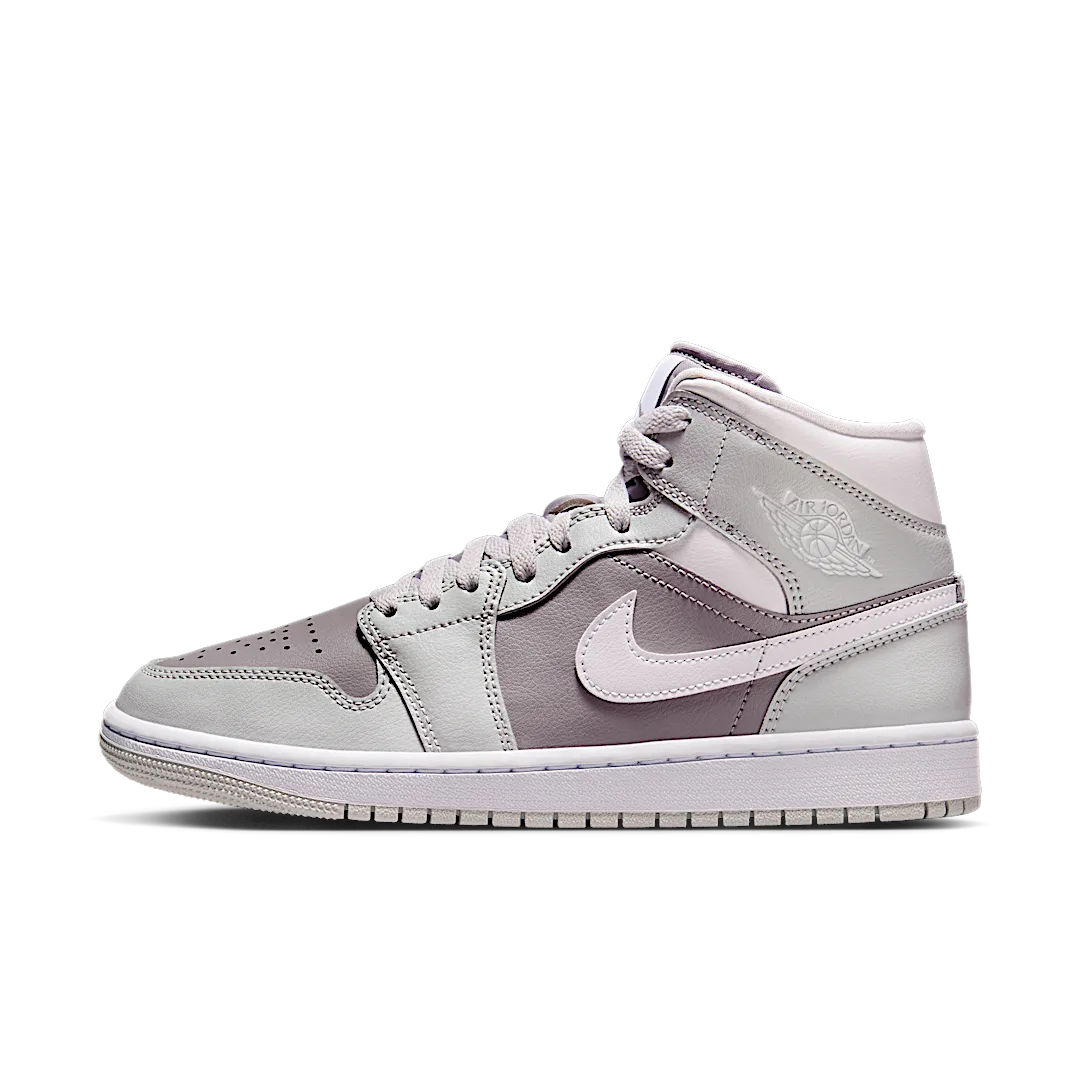 Air Jordan 1 Mid Photon Dust Atmosphere Grey