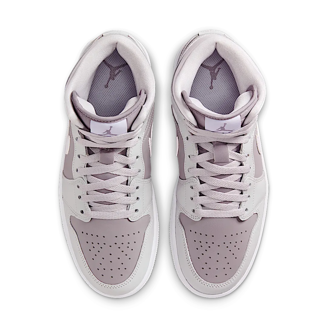 Air Jordan 1 Mid Photon Dust Atmosphere Grey