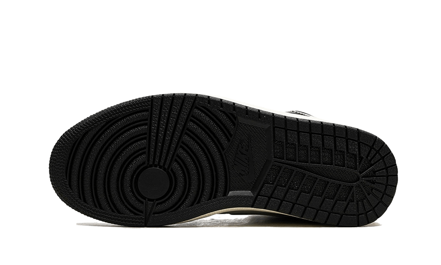 Air Jordan 1 Mid SE Black Metallic Silver