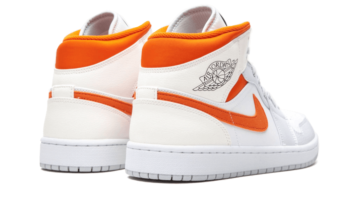 Air Jordan 1 Mid Starfish Pure Platinum