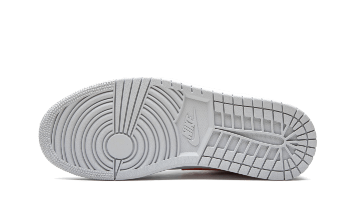 Air Jordan 1 Mid Starfish Pure Platinum