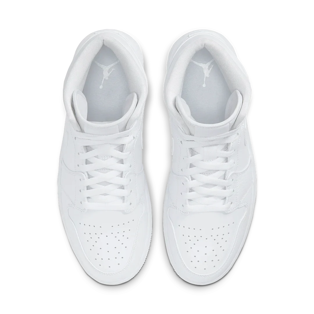 Air Jordan 1 Mid Triple White 2.0 (2020)