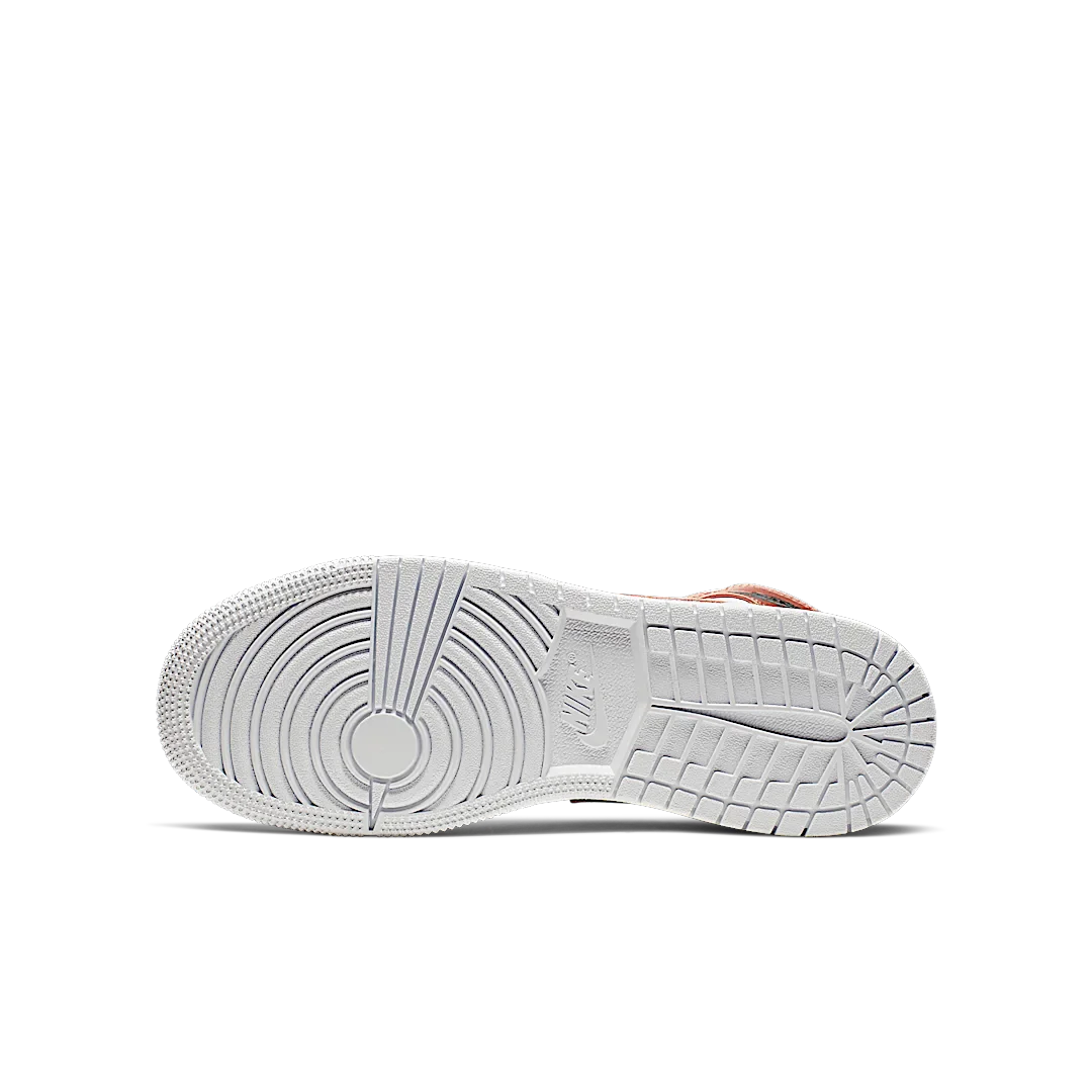 Air Jordan 1 Mid White Rose Gold