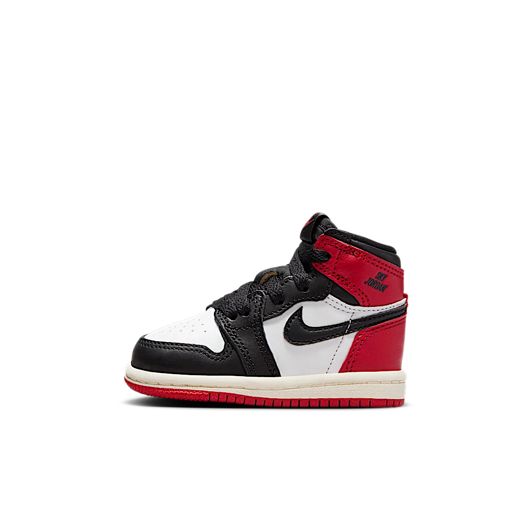 Air Jordan 1 Retro High OG Black Toe Reimagined (TD)