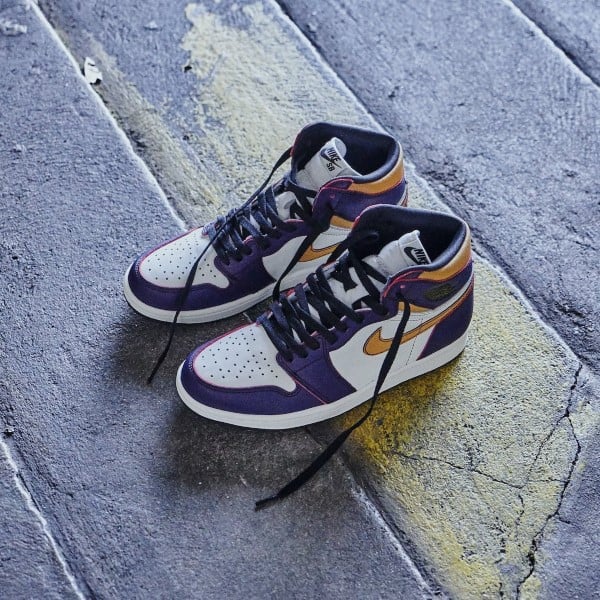 Air Jordan 1 Retro High OG Defiant SB LA to Chicago