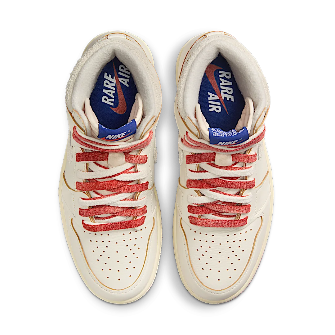 Air Jordan 1 Retro High Rare Air Sail Cinnabar