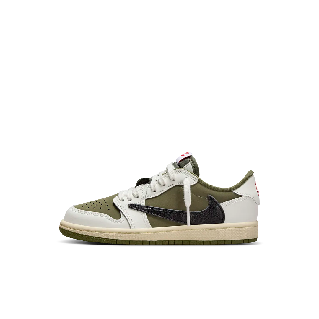Air Jordan 1 Retro Low OG SP Travis Scott Medium Olive (PS)