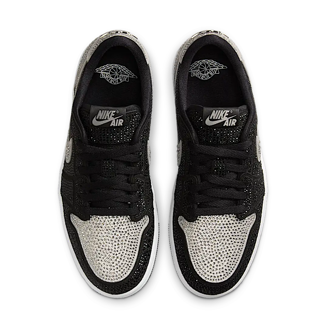 Air Jordan 1 Retro Low OG Swarovski Stealth