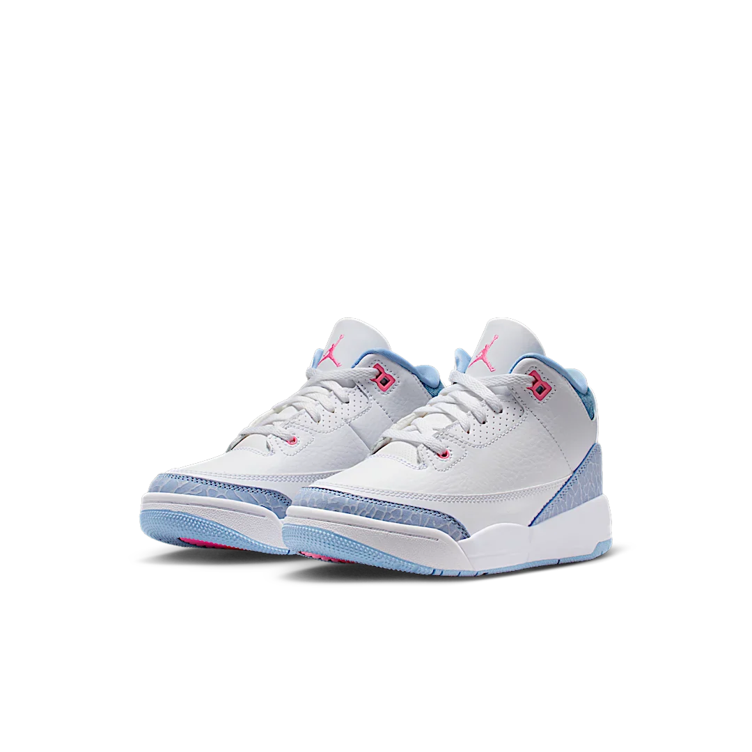 Air Jordan 3 Retro White Cobalt Bliss (PS)