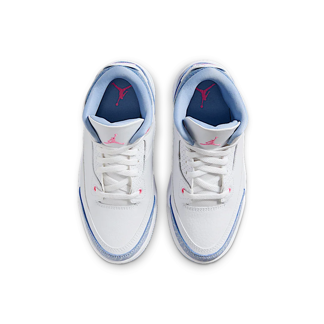Air Jordan 3 Retro White Cobalt Bliss (PS)