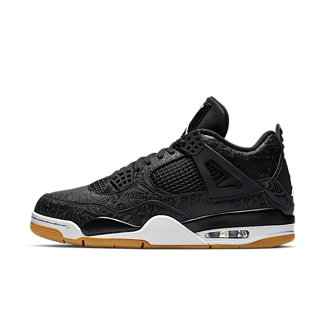Air Jordan 4 Retro Laser Black Gum