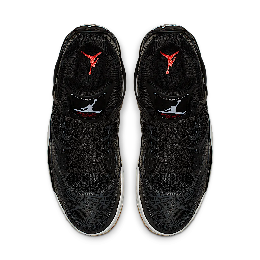 Air Jordan 4 Retro Laser Black Gum