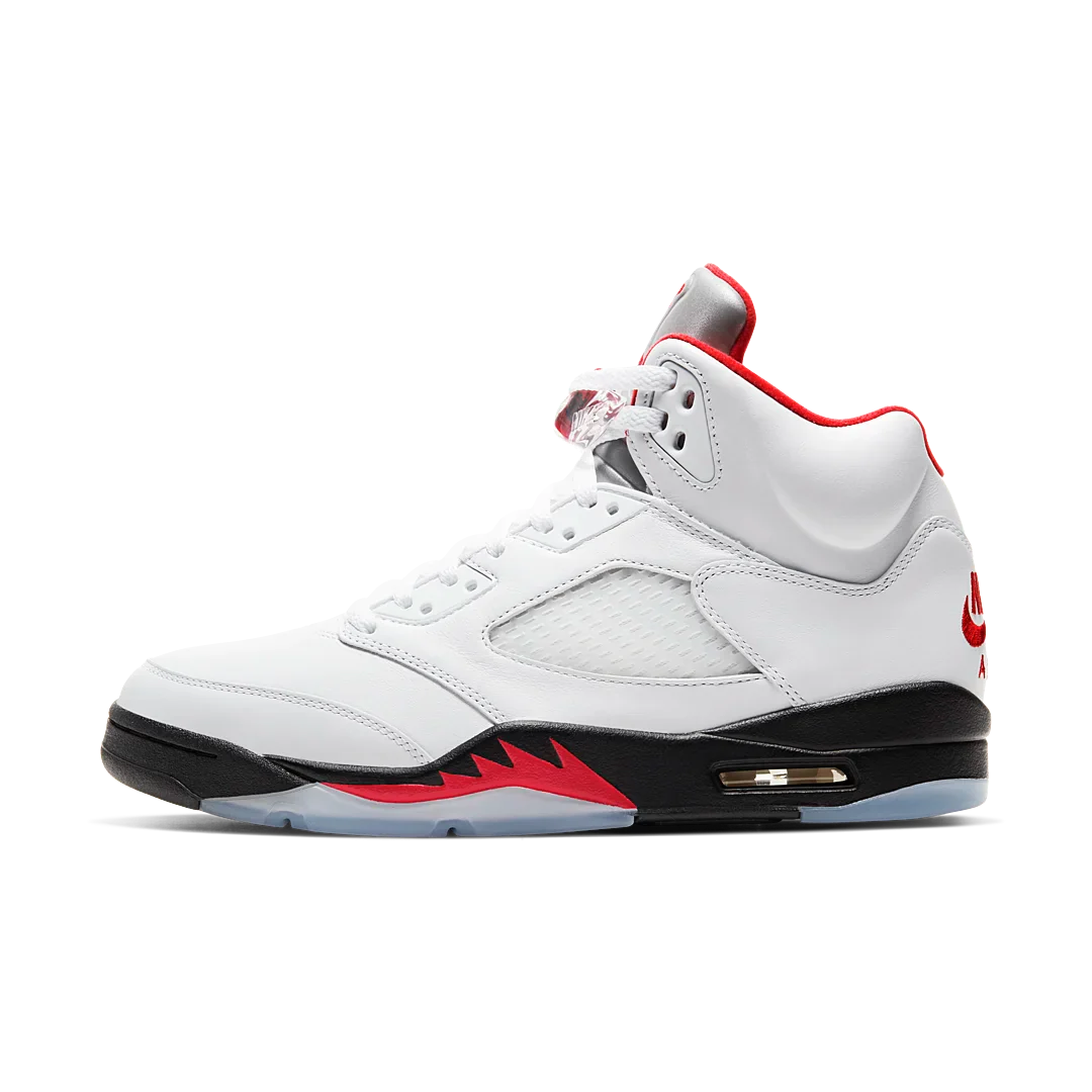 Air Jordan 5 Retro Fire Red Silver Tongue (2020)