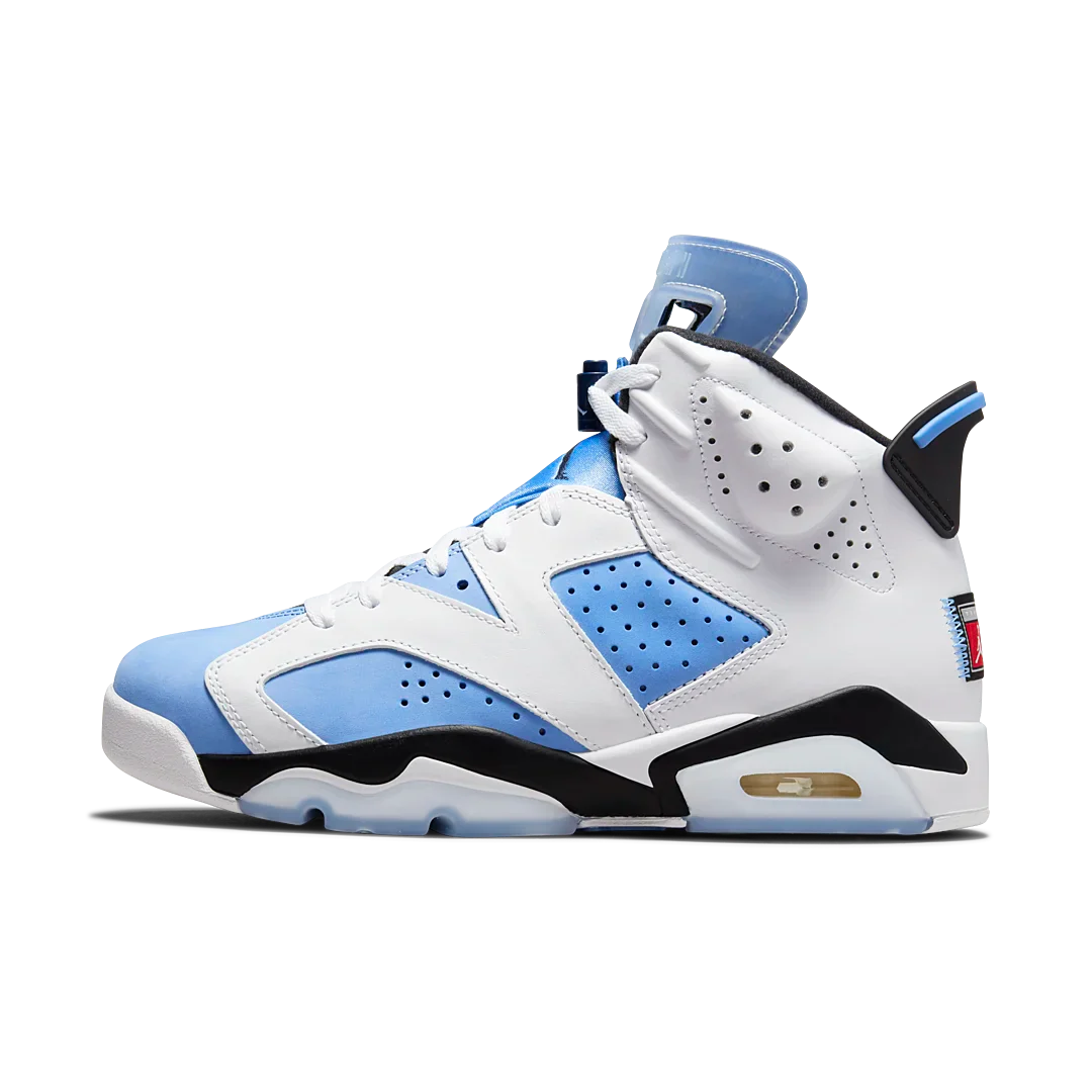 Air Jordan 6 Retro UNC White