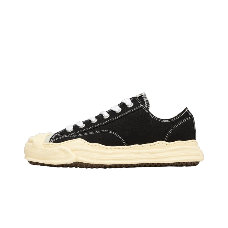 Maison Mihara Yasuhiro Hank Vintage Sole Canvas Low Black