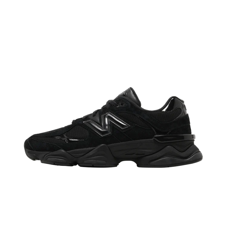 New Balance 9060 Triple Black Patent