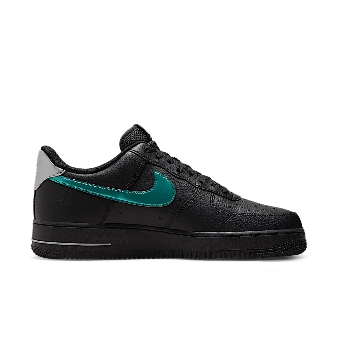 Nike Air Force 1 '07 Low Black Blue Lightning