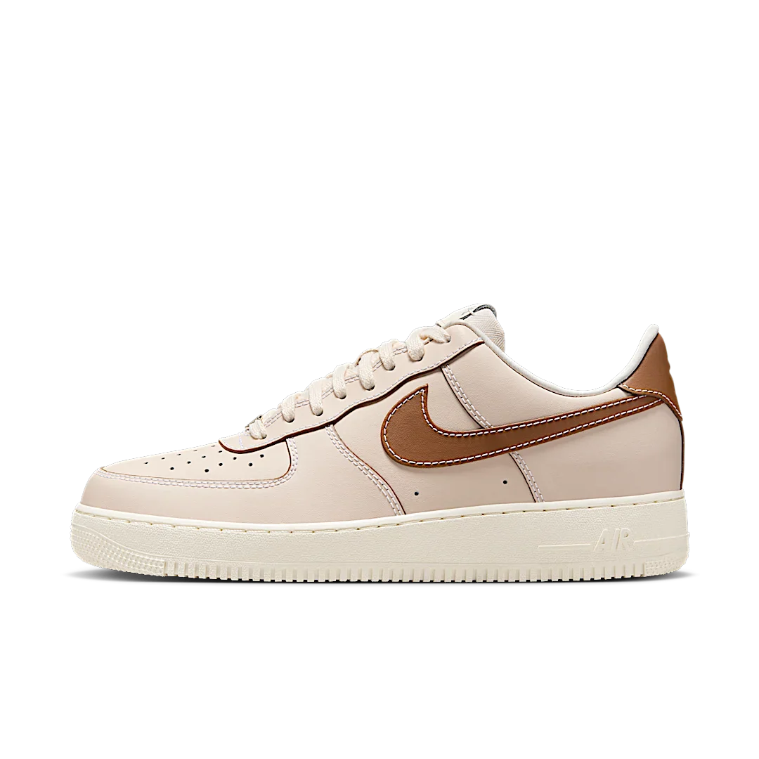 Nike Air Force 1 '07 Pearl White Pale Ivory Sail Light British Tan