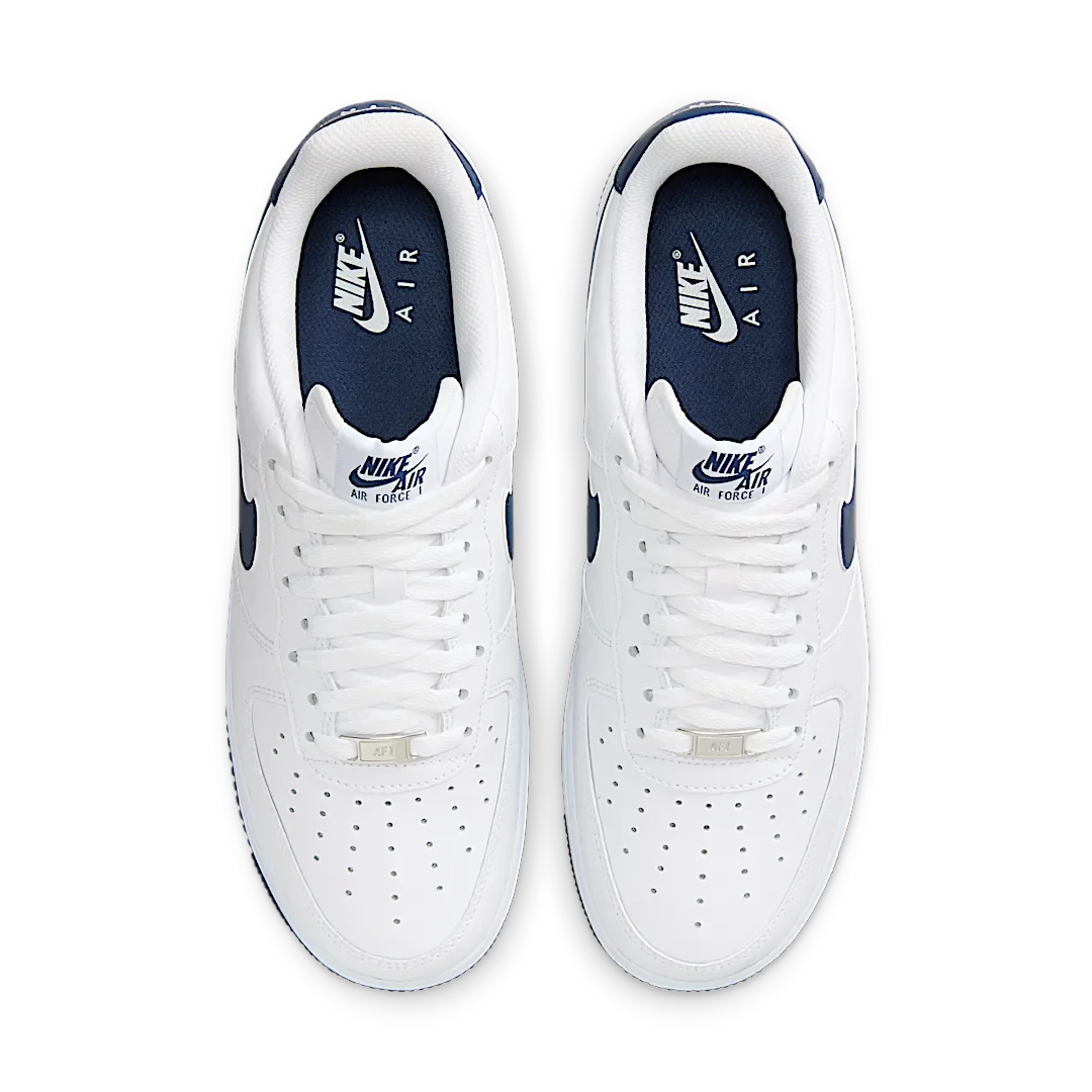 Nike Air Force 1 '07 White Midnight Navy (2024)