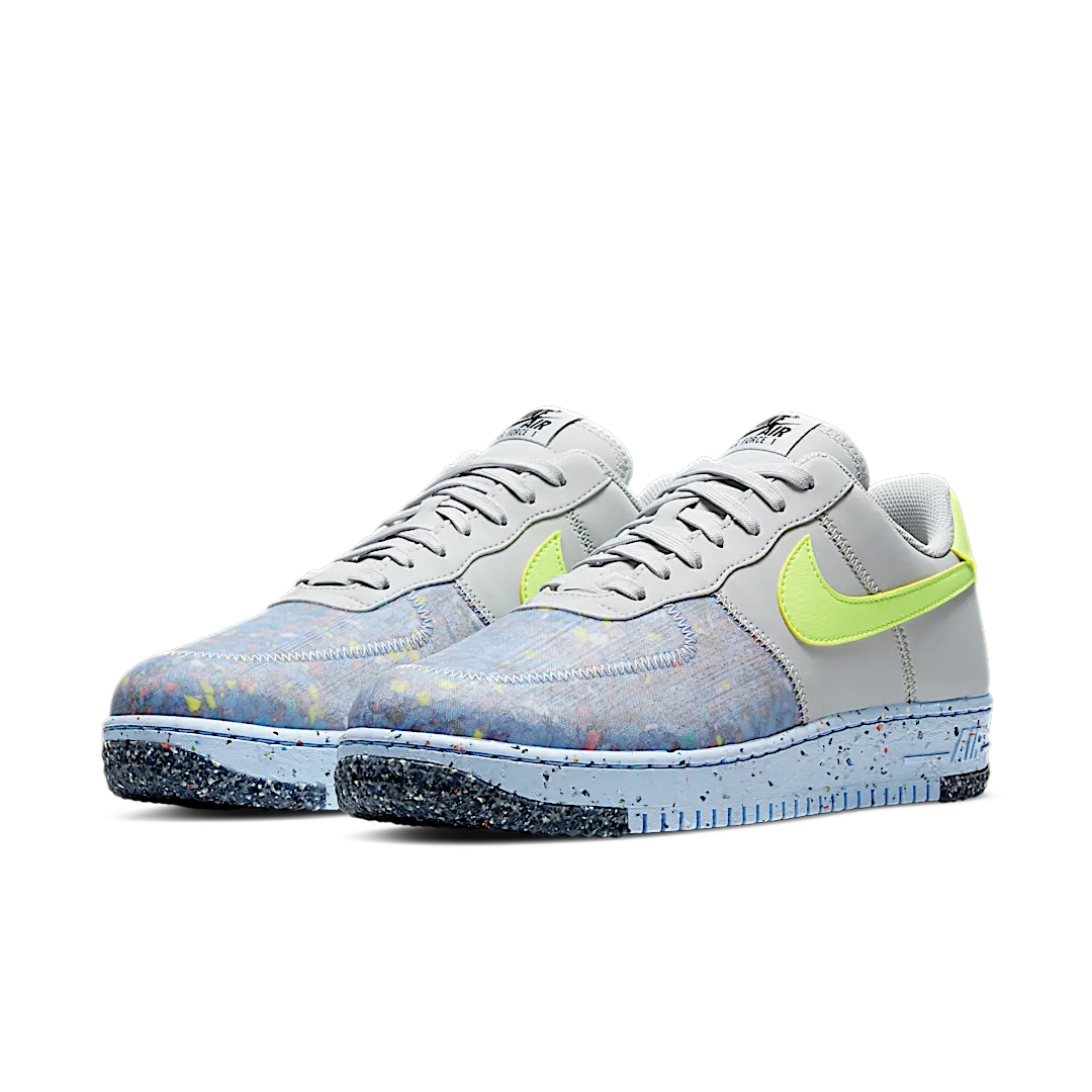 Nike Air Force 1 Crater Pure Platinum Barely Volt
