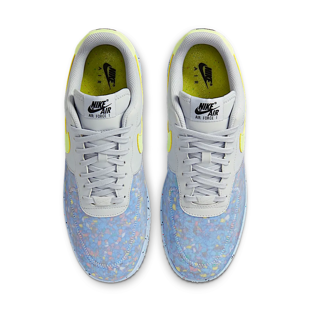 Nike Air Force 1 Crater Pure Platinum Barely Volt