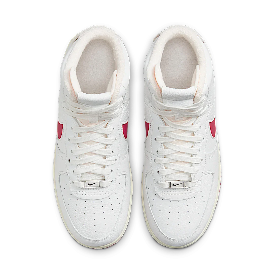Nike Air Force 1 High Sculpt Summit White Gym Red