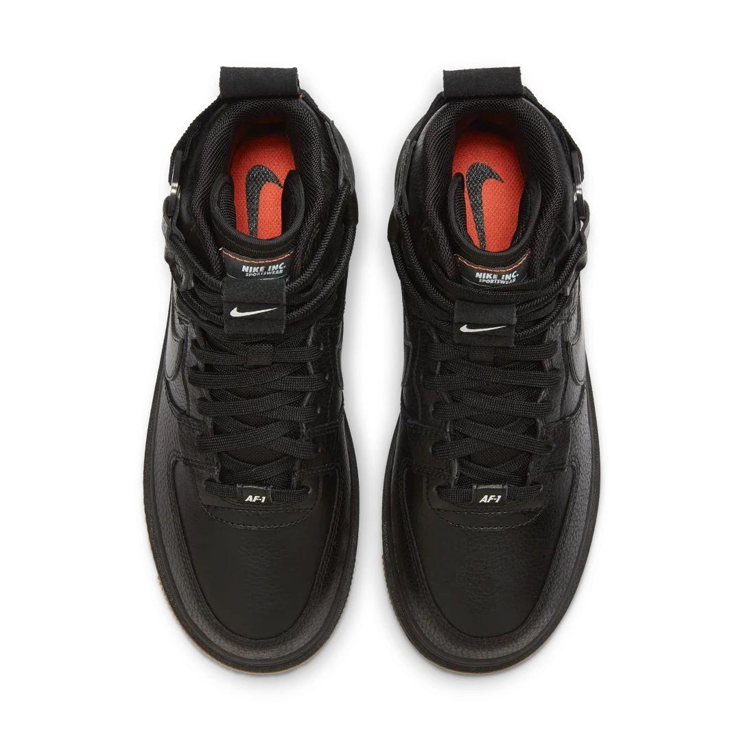 Nike Air Force 1 High Utility 2.0 Black Gum Orange