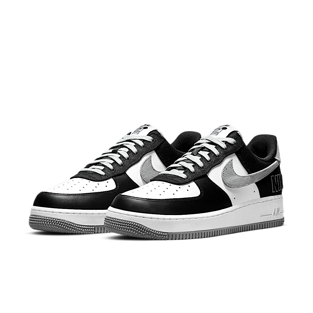 Nike Air Force 1 Low '07 EMB Raiders Black White