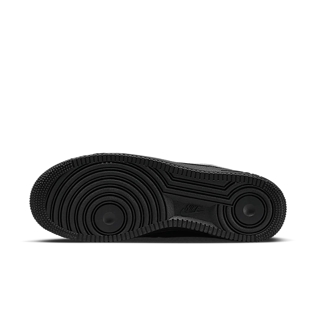 Nike Air Force 1 Low '07 LV8 Black Metallic Silver