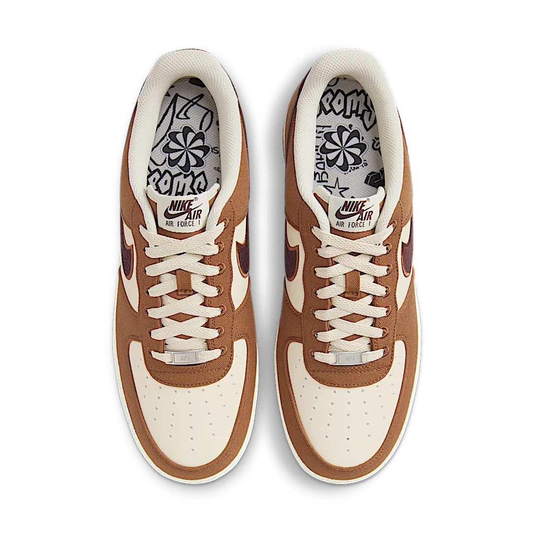 Nike Air Force 1 Low '07 LV8 Notebook Doodle Pack Light British Tan