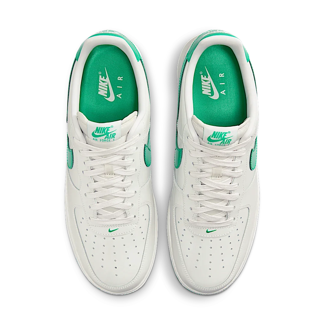 Nike Air Force 1 Low '07 Patent Platinum Tint Stadium Green