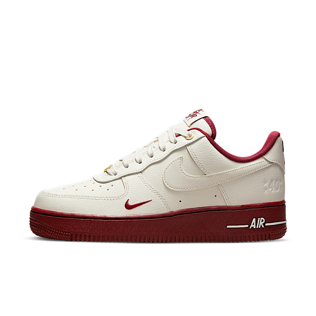 Nike Air Force 1 Low '07 SE 40th Anniversary Edition Sail Team Red