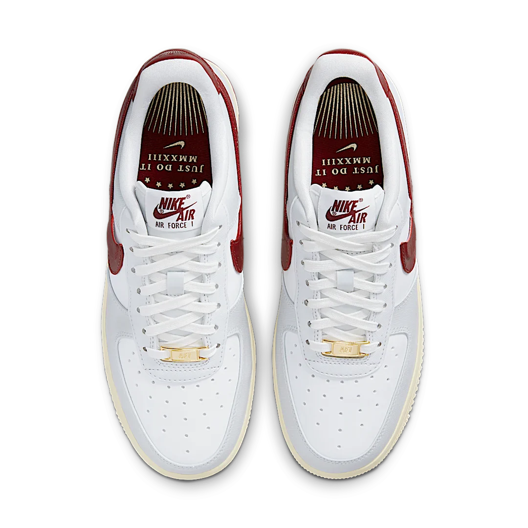Nike Air Force 1 Low '07 SE Just Do It Photon Dust Team Red