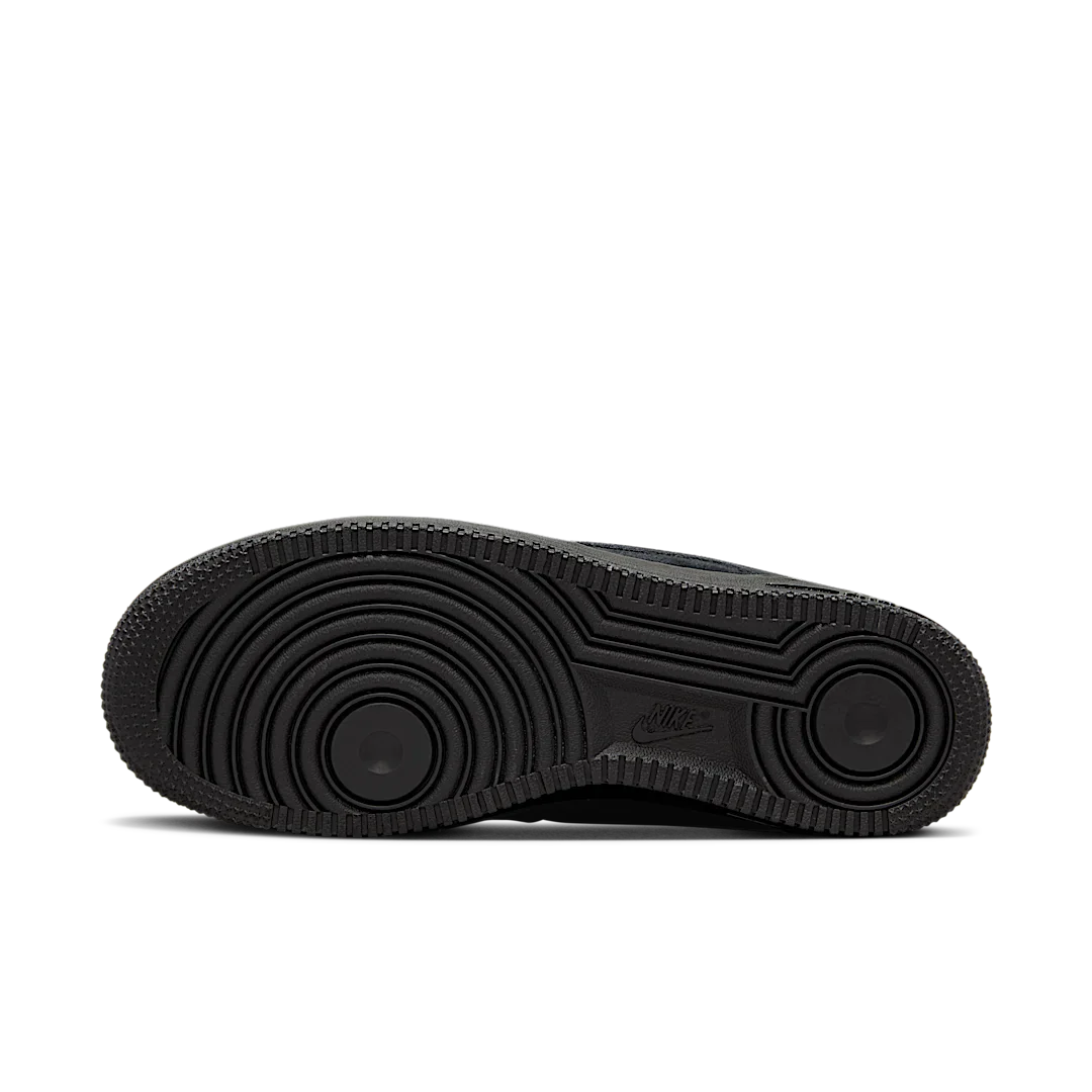 Nike Air Force 1 Low '07 Triple Black Suede