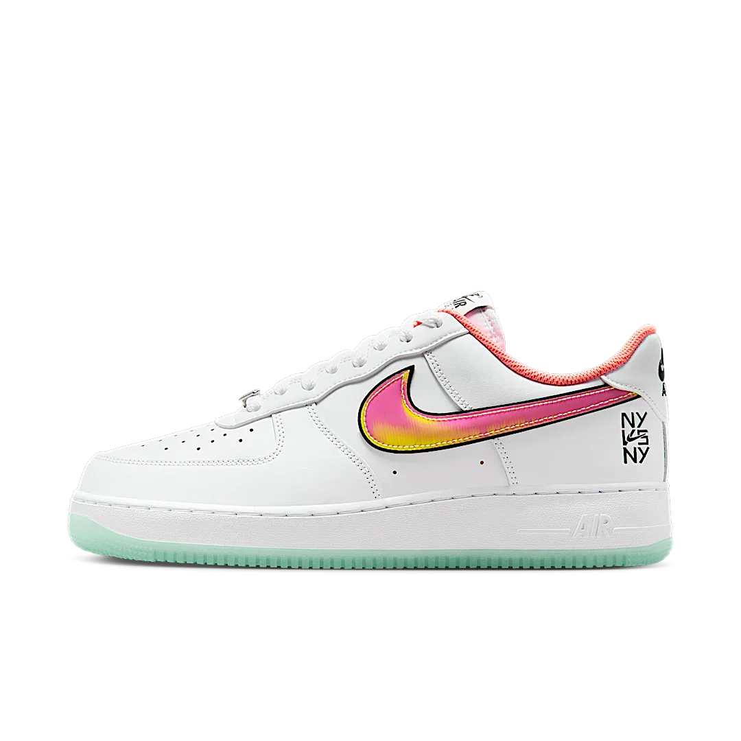 Nike Air Force 1 Low NY vs. NY White Crimson Pulse