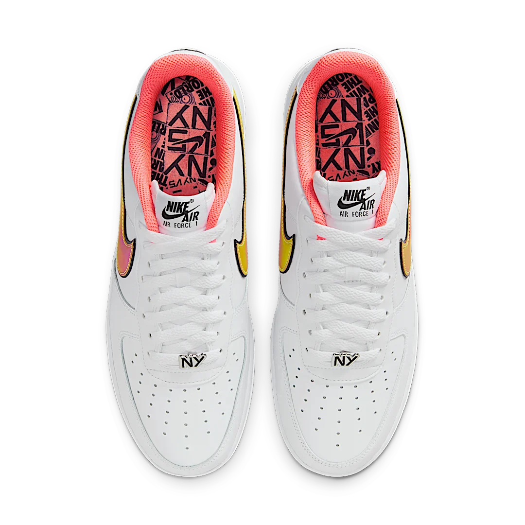 Nike Air Force 1 Low NY vs. NY White Crimson Pulse