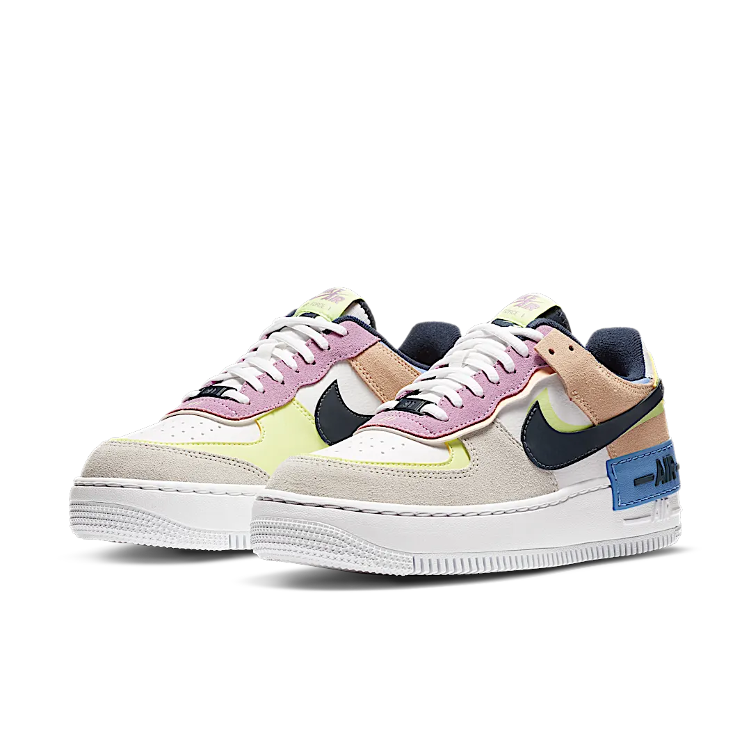 Nike Air Force 1 Low Shadow Photon Dust Crimson Tint