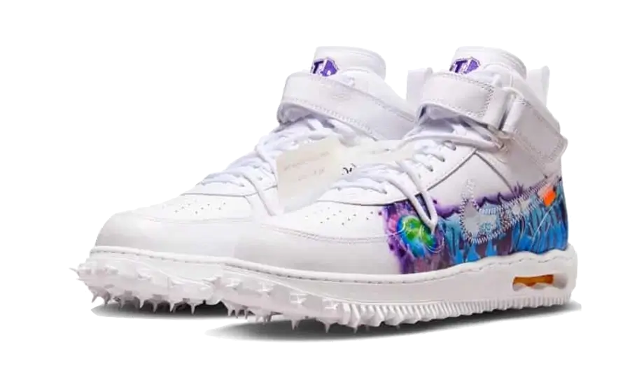 Nike Air Force 1 Mid Off-White Graffiti White