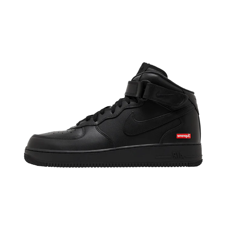Nike Air Force 1 Mid Supreme Black