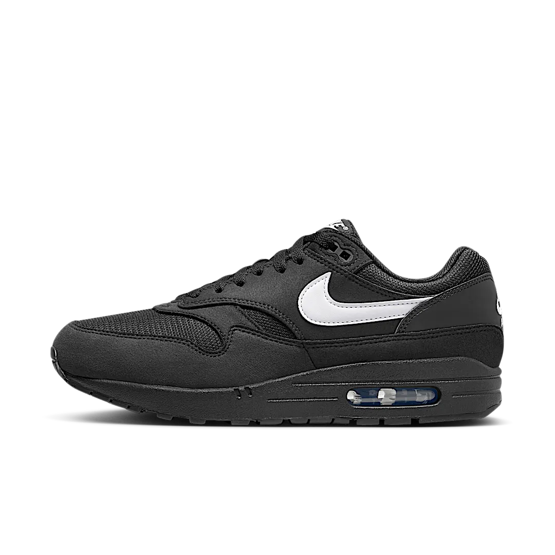 Nike Air Max 1 Black White Swoosh