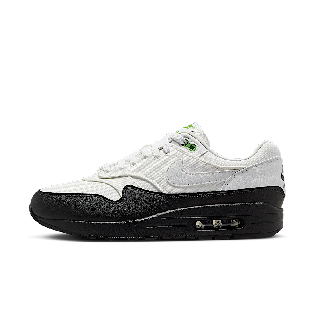 Nike Air Max 1 White Black Chlorophyll