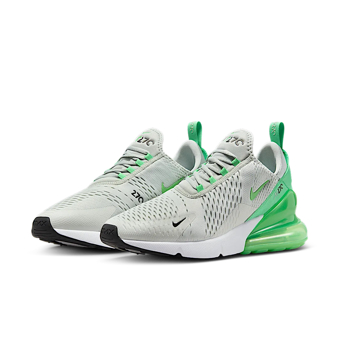 Nike Air Max 270 Light Silver Green Shock