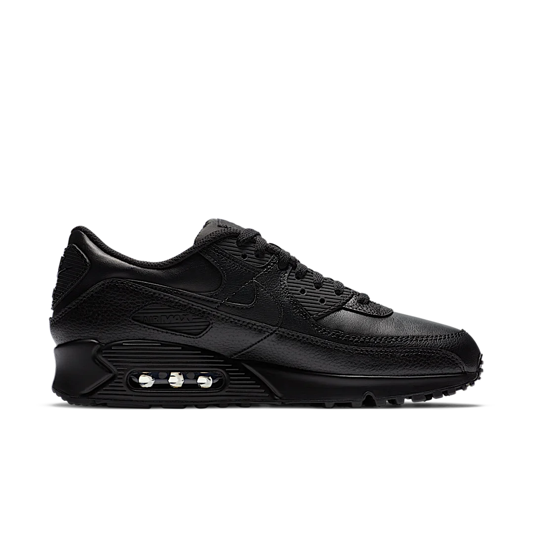Nike Air Max 90 Leather Triple Black
