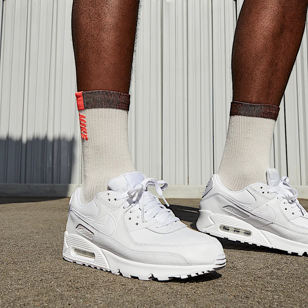 Nike Air Max 90 Leather Triple White