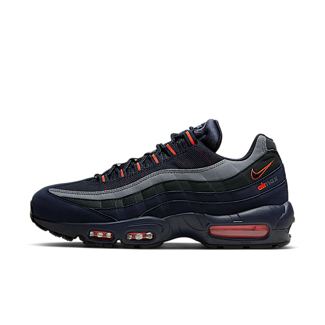 Nike Air Max 95 Logo Navy Orange