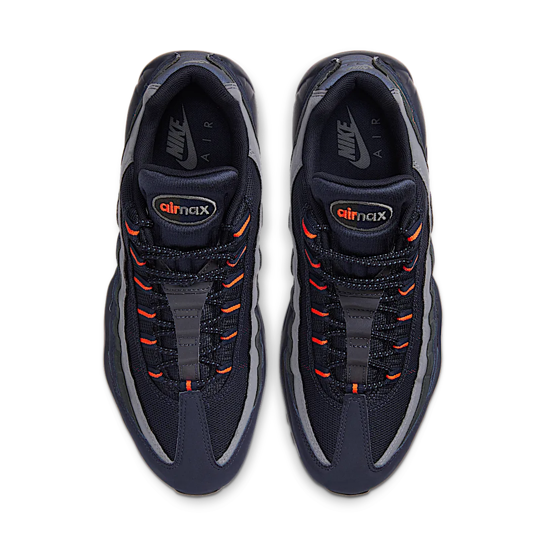 Nike Air Max 95 Logo Navy Orange