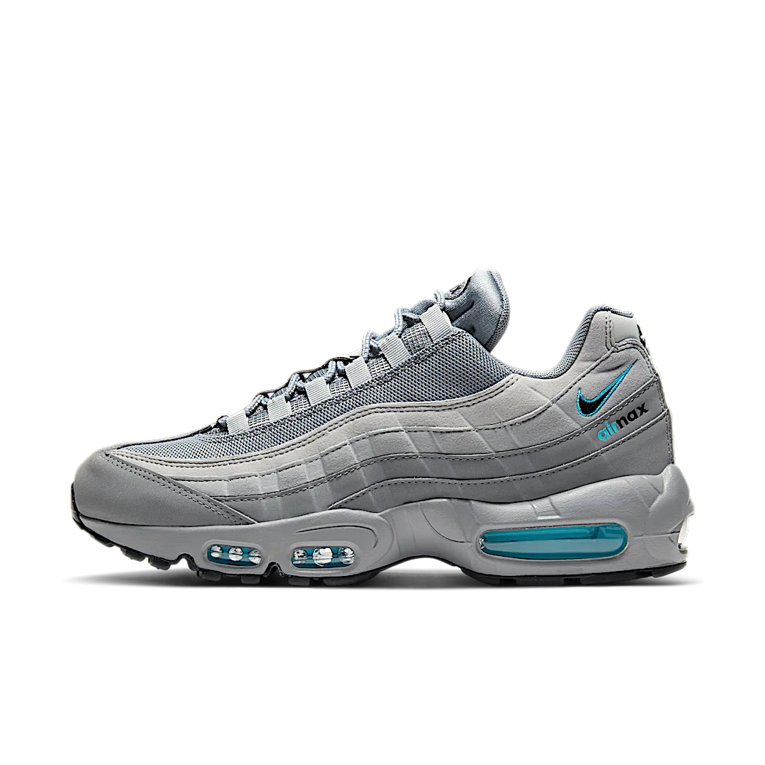 Nike Air Max 95 Retro Logo Grey Aqua