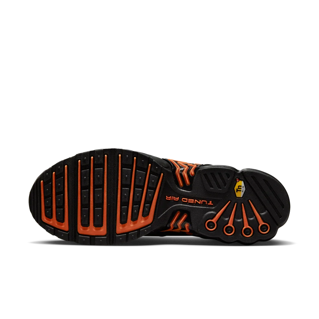 Nike Air Max Plus 3 Black Orange Spirograph